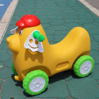 幼儿园滑滑车游乐场四轮车加厚宝宝滑行车溜溜车儿童学步车玩具车