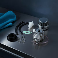 Carburetor Kit Two-Stroke Carburetor with Air Filter Engine Part Kit 49cc Replacement for Mini Dirt Bike