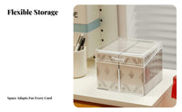 Trading Card Storage Box Thickened Material Lidded Trading Card Container