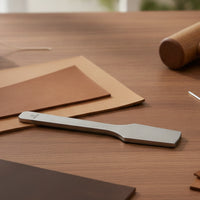 Stitching Line Flattener Stonewashed Leatherworking Tool Rust-Resistant