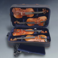 4/4 Violin Case Hard-Sided Multiple Violin Case Rectangular for Violinists, Artists, Rehearsals, Music Lessons