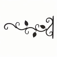 2 Pieces Flower Pot Hook Indoor Outdoor Hanging Basket Bracket Rust Resistant