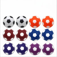 12 Pieces Eco-Friendly Resin 36mm Foosball Multi-Color Foosball Replacement Ball Heavyweight Game Equipment Long-Lasting for Party