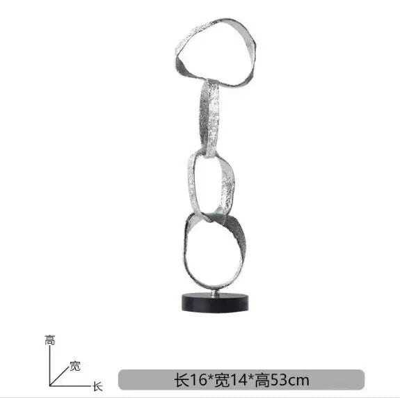 Silver / 16-14-53cm