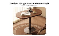 Movable Coffee Table Sturdy & Long-Lasting Adjustable Height Side Table Stable