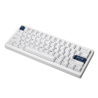 QMK/VIA Programmable 60% Mechanical Keyboard RGB Backlit Tri-Mode Wireless Keyboard Computer Peripheral for Gamers, Programmers, Travel, Gaming, Office