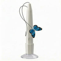 Automatic Interactive Butterfly Feline Toy Handsunrestricted Suction Cup Feline Wand