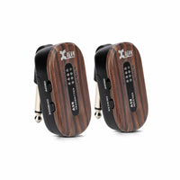 100 Feet Transmission Transfer Range Guitar Transmitter Receiver 5.8GHz Band Wireless Guitar System Ultra-Low Latency Wireless Instrument Audio System Removable Battery for Guitarists, Bassists, Musicians, Stage Performance, Practice, Studio Recording