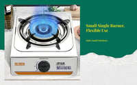 Stainless steel indoor gas burner
