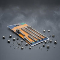 6 Pieces Socket Adapter Set Square Drive Adapter Hex Shank Steel Construction Electric Wrench Converter Suitable for DIY Professional Use