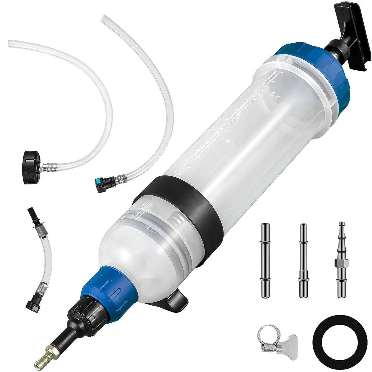 500ML 1500ML Oil Extraction Pump Brake Fluid Syringe for Vehicle