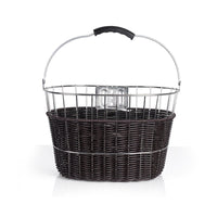 Stainless Steel Bike Basket with Quick Release, Large Capacity, for D7/D10