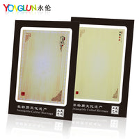 Chinese Style Crystal Glass Shadow Play Picture Frame for Straw Painting & Paper Cutting Art