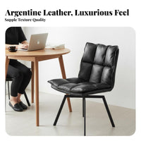 revolving Dining Chair Italian design Upholstered Seat Designer Piece Retro Look for book niche niche