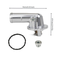 Reliable Engine Coolant Thermostat Housing Assembly Metal Thermostat Housing with Sealing Seal Corrosion-Resistant for Mechanics