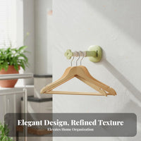 Drill-No-Drill Installation Wall Mounted Hanger Rack No Drilling Required Retractable Hanger Organizer Space-Saving for Balcony, Closet