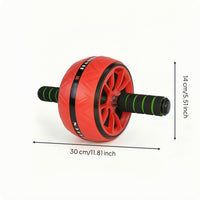 Exercise Wheel Roller with Knee Pad Nonslip Silent Exercise Equipment for Home Workouts