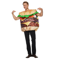 Beef Hamburger Costume for Adults