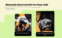3/4 Open Face Motorcycle Helmet