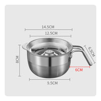 Egg Yolk White Divider with Container Large Capacity for Home Cooks