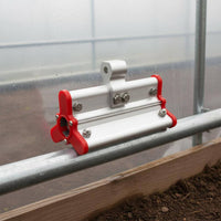 Greenhouse Curtain Roller Aluminum Lifting Connector Metal Body
