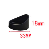2 Pieces Easy to Install Rubber Eyecup Long-Lasting Optical Accessory for Observation