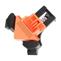 Thickened ABS Spring Right Angle Fixing Clamp Large Opening Adjustable 90 Degree Woodworking Corner Clamp