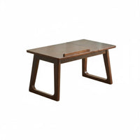 Foldable mat-design Table Japanese design Floor Desk Space-Saving for Bedroom, Adults