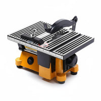 Micro Table Saw Multi-Material Cutting Mini Table Saw Compact Size Power Tool for Hobbyists, Workshop