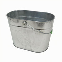 Metal Mop Pail Carry Handle Utility Container Professional Grade