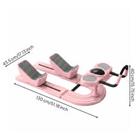 Home Pilates Mid-Section Instructor Quiet Wheels Crawling Exercise Machine