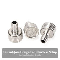 Multi-Purpose 1/4 Inch Quick Connect Spray Nozzle 1/4 Inch Quick Connect Nozzle Easy Installation for Plant Watering