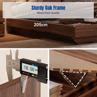 Hardwood Storage Bed, Box Frame, Modern Design, Primary Bedroom, Gas Lift, No Headboard