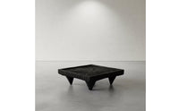 Tabletop Tea Table Meditative-Style Low Tea Table Wood-Grain for Small Areas