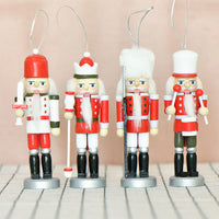 Nutcracker Creative Wooden Puppet 13cm Christmas Decoration Ornament