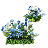 Silk Flower Centerpiece for Wedding Table Decoration