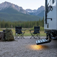 RV Entry Step Foldable Folding RV Step Anti-Slip for Trailer