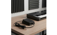 Polarity Switch Sustain Pedal 1.4m Cable Keyboard Sustain Pedal Non-Slip Design Piano Type Footswitch for Keyboardists, Pianists, Musicians, Home Practice, Stage Performance, Studio Recording