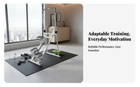 Compact Design Home Cardio Stepper Machine Anti-Slip Pedals Home Cardio Climber Space-Saving Adjustable Stair Climber Low-Effect for Fitness Enthusiasts, Adults, Beginners, Indoor, Apartment, Living Room