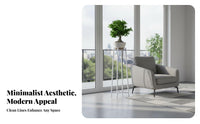 Tall Metal Pot Stand Modern Design Tiered Pot Stand Minimalist and Aesthetic Indoor & Outdoor for Gardeners, Garden, Living Room