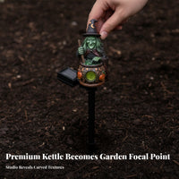 Outdoor Witch Kettle Yard Light
