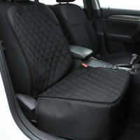 2-in-1 Dog Waterproof Front Seat Pet Booster Machine Washable Quilted Dog Car Basket for Small Dogs, Cats