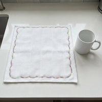 Oil Resistant Dish Cloths and Super Wipe Cloth, Viscose Multilayer Dishcloths for Dishwashing, Textured Absorbent Rainbow Kitchen Cleaning Tool