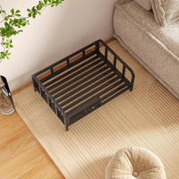 Breathable mesh elevated pet bed