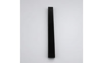 Ebony Fingerboard Blank Unslotted Bass Fingerboard Blank Unfretted Wood for Luthier, Instrument Repair