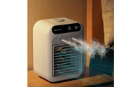 Mini Pet Air Cooler Compact Pet Spray Fan Cordless Use for Summer, Hot Weather