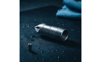 Rotating Drain Nozzle Compact piping Cleaning Nozzle Rust Resistant for Plumbers, Sewer Jetting
