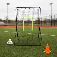 Practice Rebound Net Freestanding Sports Gear Mesh Netting