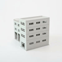 Multi Scale Garage Building Model Realistic Texture Parking Garage Model Collectible Piece DIY Building Kit Easy to Assemble for Collectors, Scene Display Display