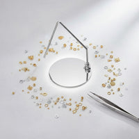Bracelet Joining Stand Rust Resistant Jewelry Soldering Holder Smooth Finish Bangle Fixing Tool for Goldsmiths, Hobbyists, Workshop